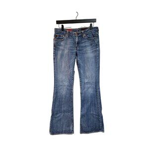 Vintage AG Adriano Goldschmied Womens The Club Flare Jeans 29R Denim Blue Made I